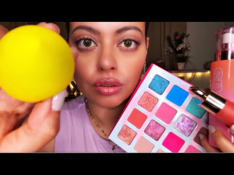 ASMR| BESTIE Gives You a Spring Ready Makeover RP - Makeup Application  (PERSONAL ATTENTION)