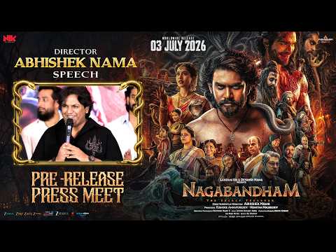 Director Abhishek Nama Speech | Nagabandham Pre Release PRESS MEET | Virat Karrna | Nabha Natesh
