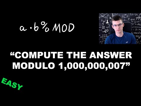 Video: How To Take A Number Modulo