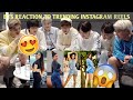 Bts reaction to trending instagram reels bts reactionchaleyajawanbts btsreaction