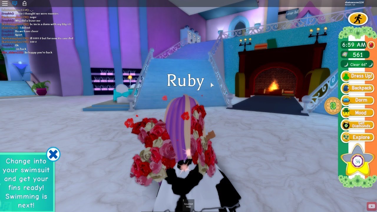 RobloxRoyale High Egg Hunt YouTube