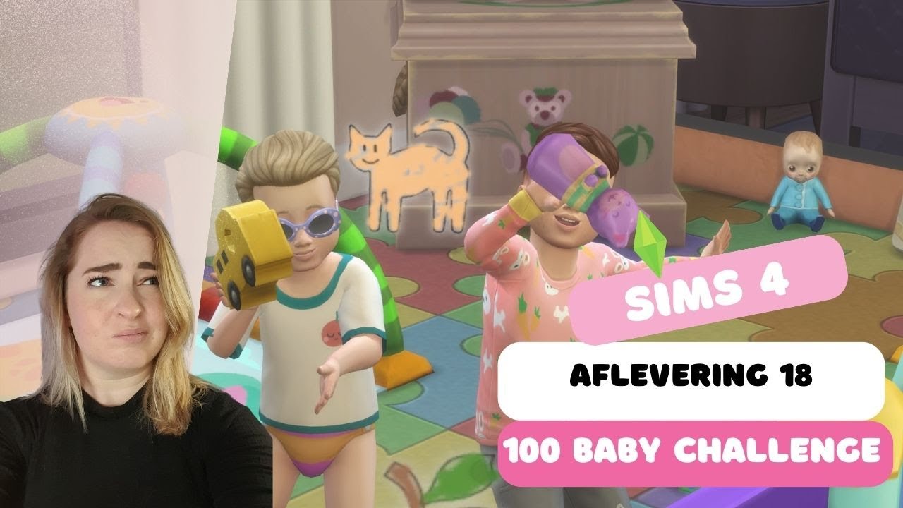 De allereerste keer live op YouTube! 100 baby challenge! | Aflevering 18 |