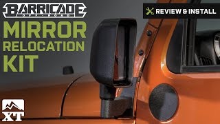 Jeep Wrangler Barricade Mirror Relocation Kit (2007-2016 JK) Review & Install screenshot 5