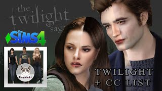 SIMS 4 | CAS | Twilight CAST  Satisfying CC build + CC