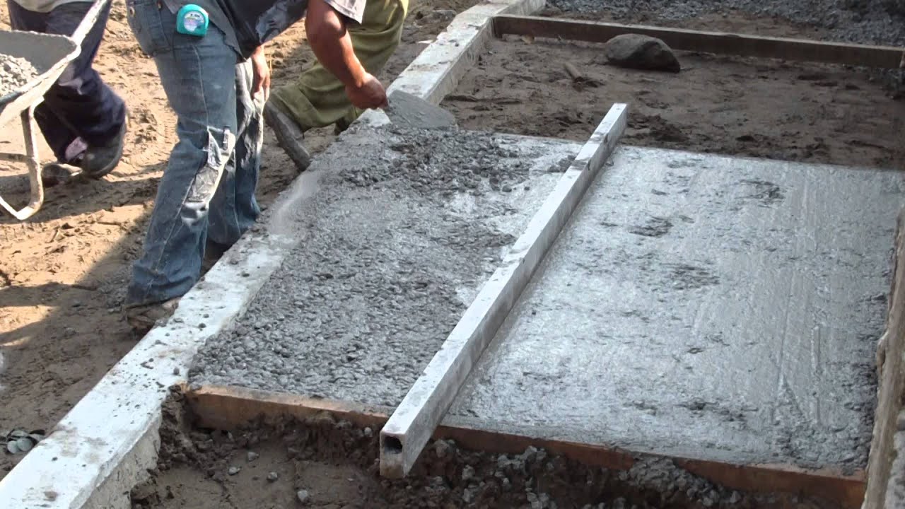 Construcción de Banquetas o aceras 2 - YouTube