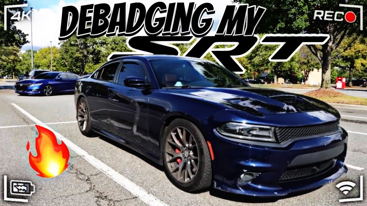 DEBADGE MY SRT WITH ME!