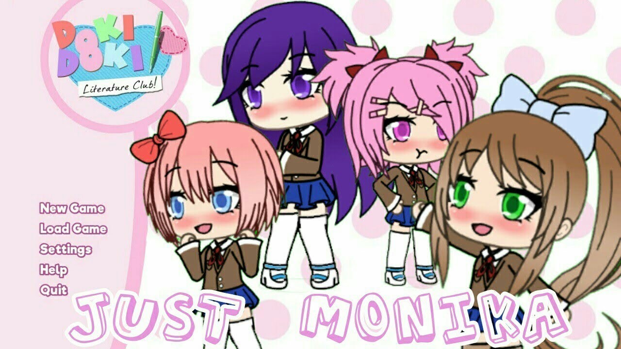Just Monika | GLMV | Confetti Moon - YouTube