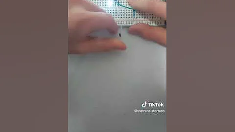 Logic gates with NPN transistor #shorts