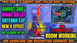 BGMI 4.3 AIMBOT OBB | BGMI 4.3 NO RECOIL CONFIG | BGMI NO RECOIL CONFIG 4.3 | BGMI AIMBOT OBB 4.3