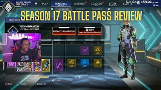 THIS BATTLE PASS SUCKS!! Apex Legends Season 17 Arsenal Battle Pass Review