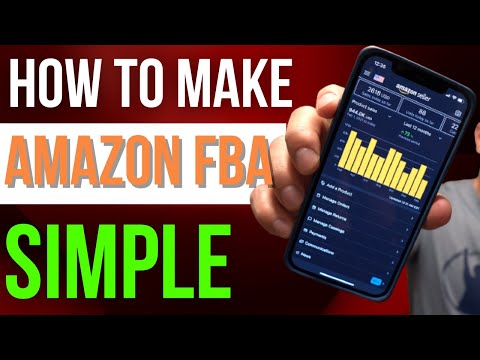 How I Made Amazon FBA SIMPLE | 4 EASY STEPS