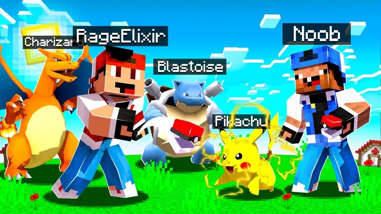 MY FIRST POKEMON TOURNAMENT IN MINECRAFT!