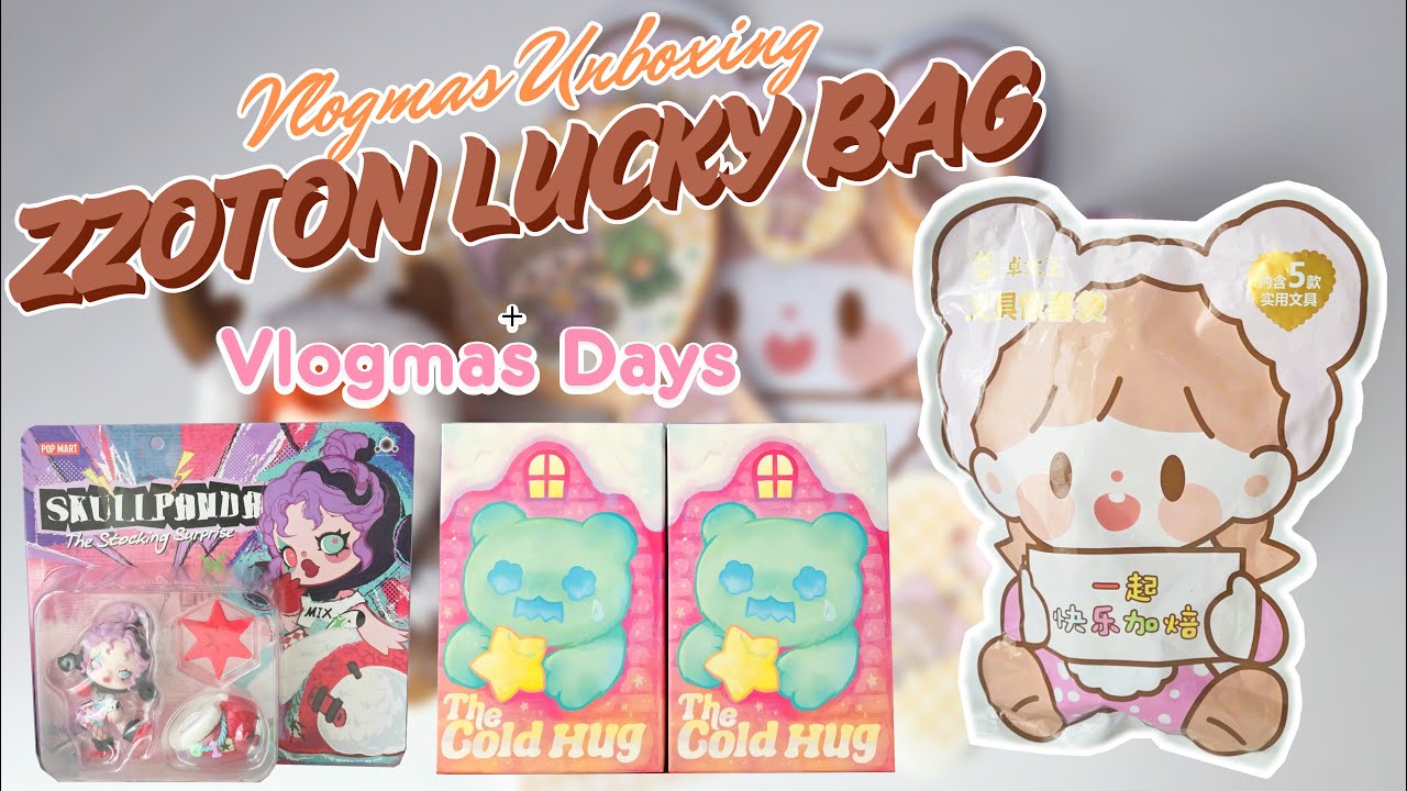 LUCKY BAG?! Zzoton Stationery Lucky Bag + bonus unboxings