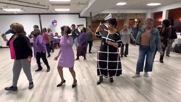 DMV Senior Hand Dancers - Work It Line Dance Lead ...