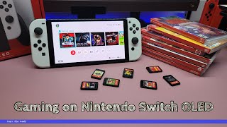 Gaming on Nintendo Switch OLED