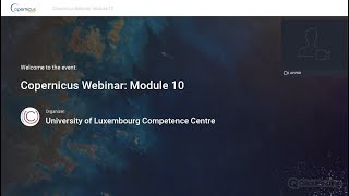 DIY!  Module 10 Prototyping: Test and validate your Copernicus-enabled product or service