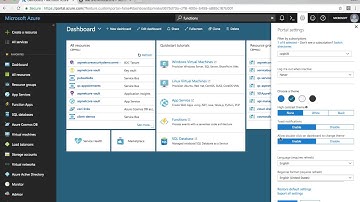 Azure Tips and Tricks - Quickly change themes in the Azure Portal