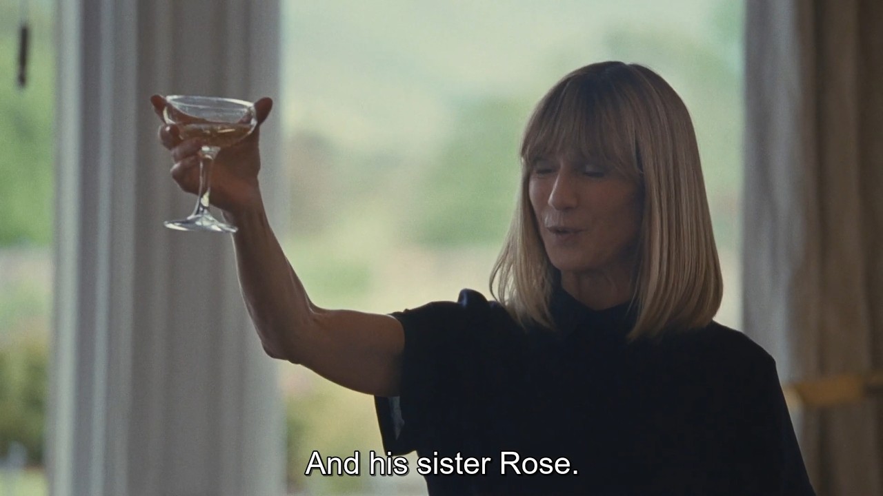 Sucession Rhea Succession | Rhea's toast during Logan's birthday | Holly Hunter, Sarah ...