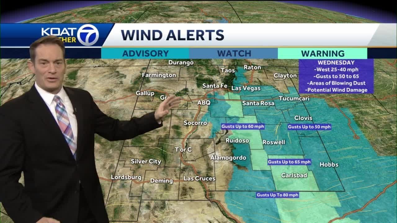 Cold and windy Wednesday with a little snow still around the north and ...