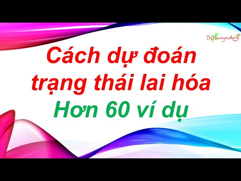 Video #11 DrD | Chi tiết cách dự đoán trạng thái lai hóa của... - youtube