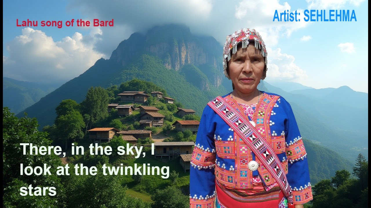 Lahu song 2025- There, in the sky, I look at the twinkling stars [ SEHLEHMA ] Lahu song of the Bard