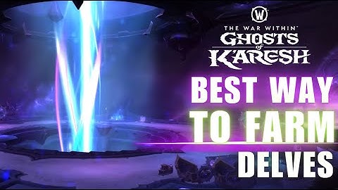 FLICKERGATE FARMING - Best Way to Farm Delves in 11.2 Ghost of Karesh - TWW #warcraft #warcraft