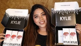 KYLIE JENNER LIP KITS | First Impressions & Swatches