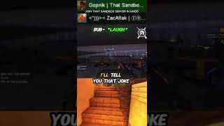 Zac's Joke in Gmod Comedy Night #gaming #thatsandboxserver #garrysmod #gmod #funny #fortnite #jokes