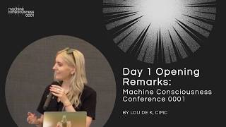 Opening Remarks Day 1 - Lou de K