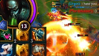 Urgot but in Season 11 tiamat works on his W and every third shot from it does 200 true damage lmaoo