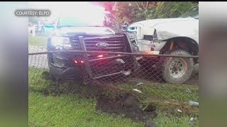 Police: Man flees, wrecks into 2 East Liverpool police cars