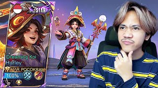 REVIEW SKIN STARLIGHT HARLEY DREAMING KOI - Mobile legends