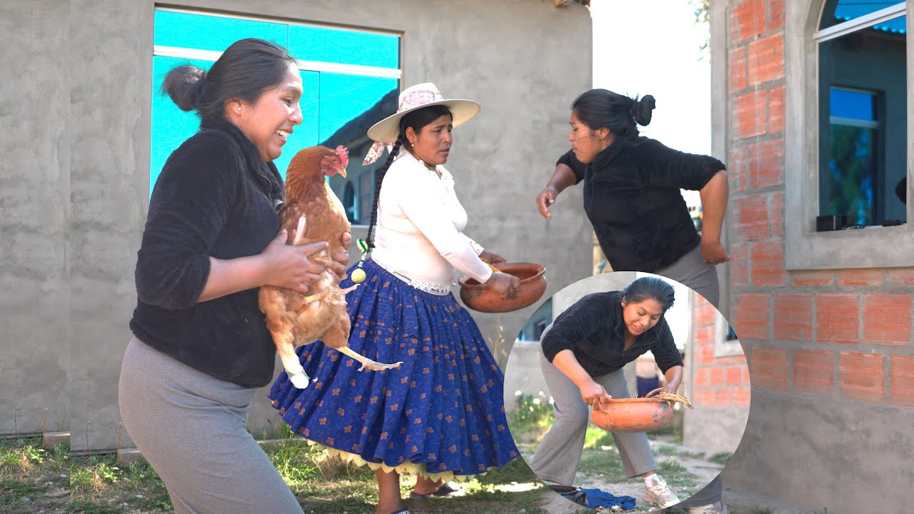 me vecina tragona y mi pobre gallina