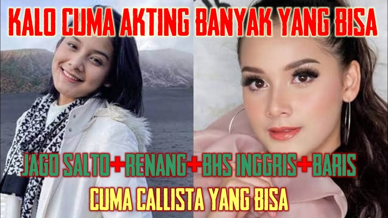 Callista Arum - Aktris Sinetron Multi Talent