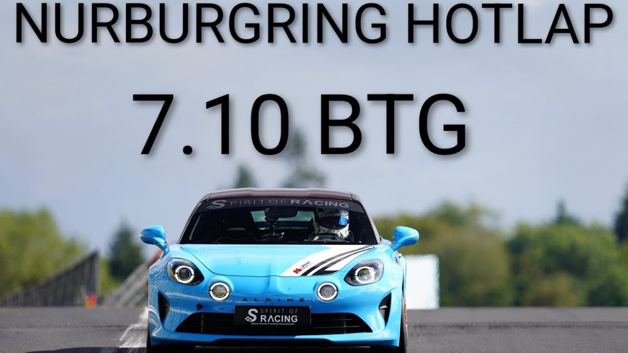 ALPINE A110 SAN REMO 73 NURBURGRING HOTLAP