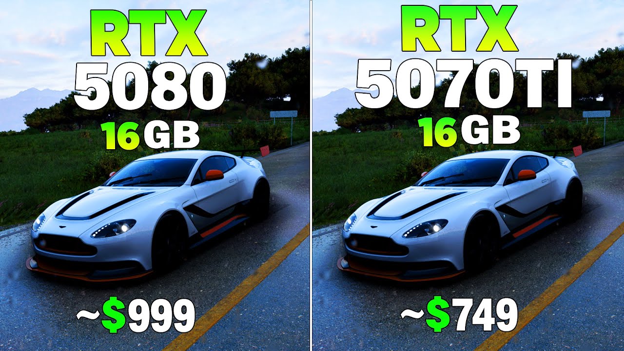 RTX 5080 vs RTX 5070 Tİ - Test in 8 Games - YouTube