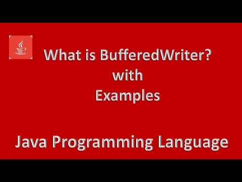 BufferedWriter || Example