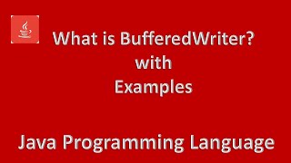 BufferedWriter || Example