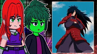 Teen Ans Go React To Robin As Madara Uchiha - Gacha React