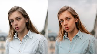 Portrait Editing Tutorial in Lightroom / SOFT PEACH TONES screenshot 2