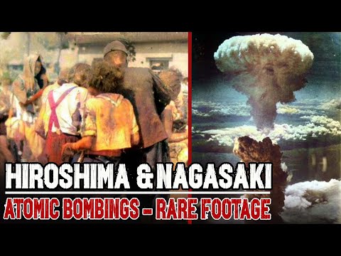 Rare Footage The Hiroshima Nagasaki Atomic Bombings 1945 WW2 Documentary