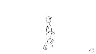 2D Animation - Sneak Walk