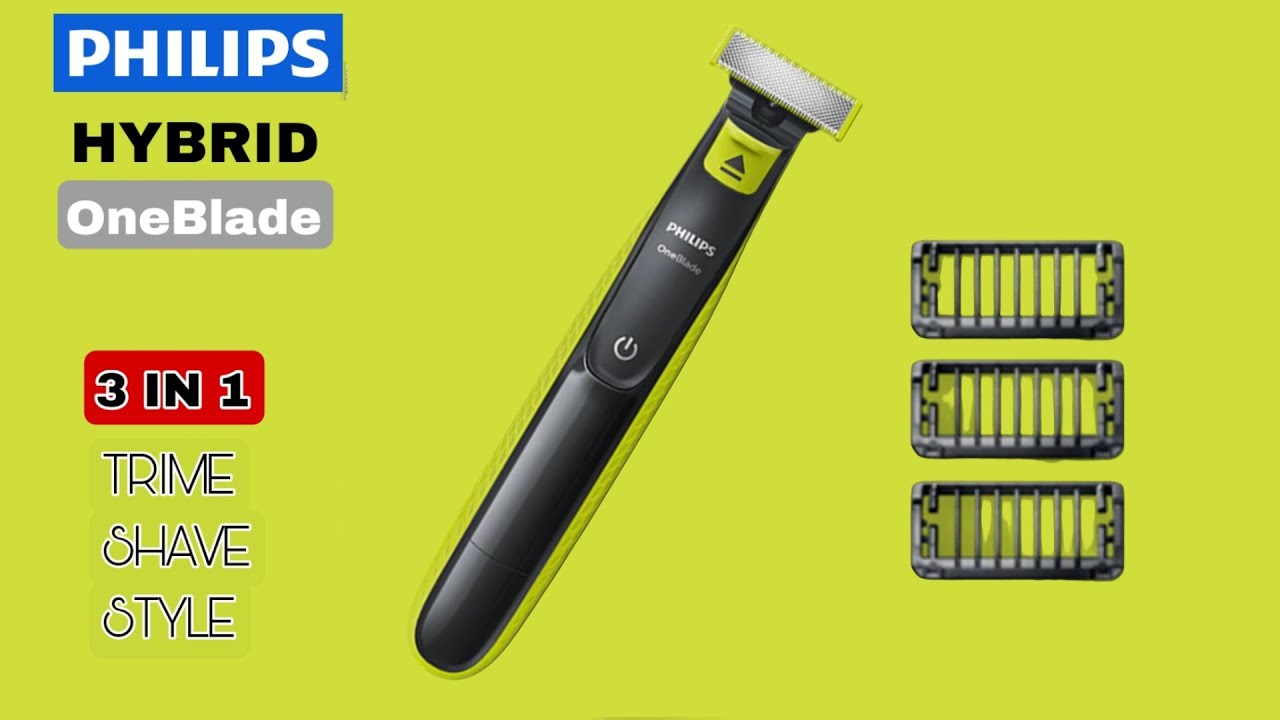 Philips OneBlade Trimmer unboxing & review Beard Trimer YouTube