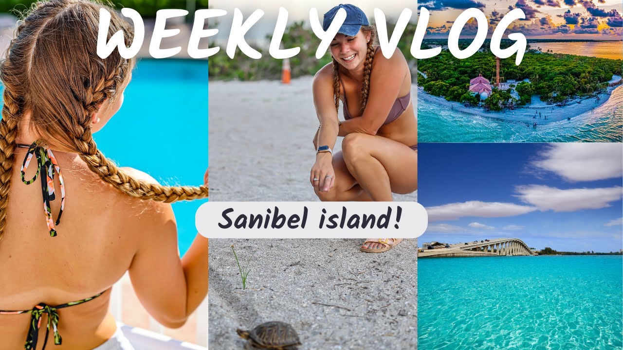 travel vlog: Sanibel Captiva Island, turtle, beach, sunset, empty resort