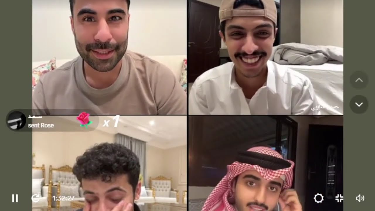 ضحك عبودكا وحسين العتيبي مع خالد ال زايد