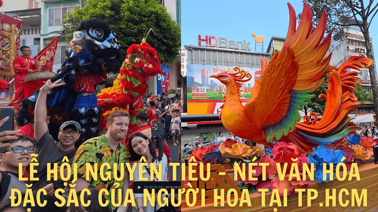 Lễ hội Nguyên Tiêu - Nét văn hóa đặc sắc của bà con người Hoa tại Tp. HCM | TRONG TUAN BT