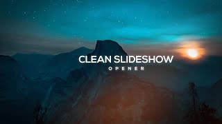 Clean Slideshow After Effects Templates