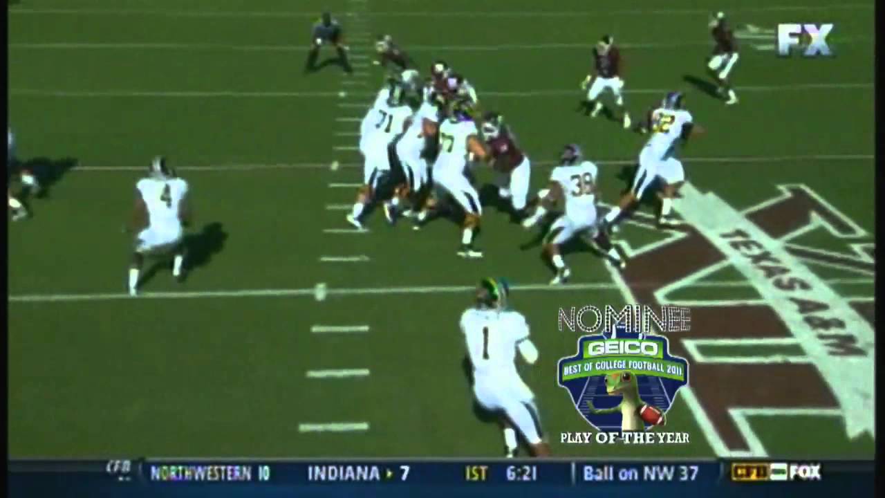 Franklin's Crazy Spin Move for a TD (Missouri)