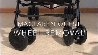 maclaren quest wheels replacement