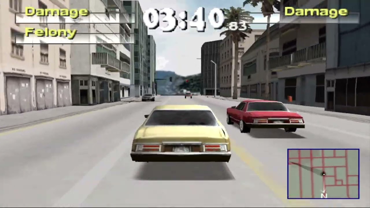 Driver 2: Walkthrough (PS1) - Mission #32 Save Jones